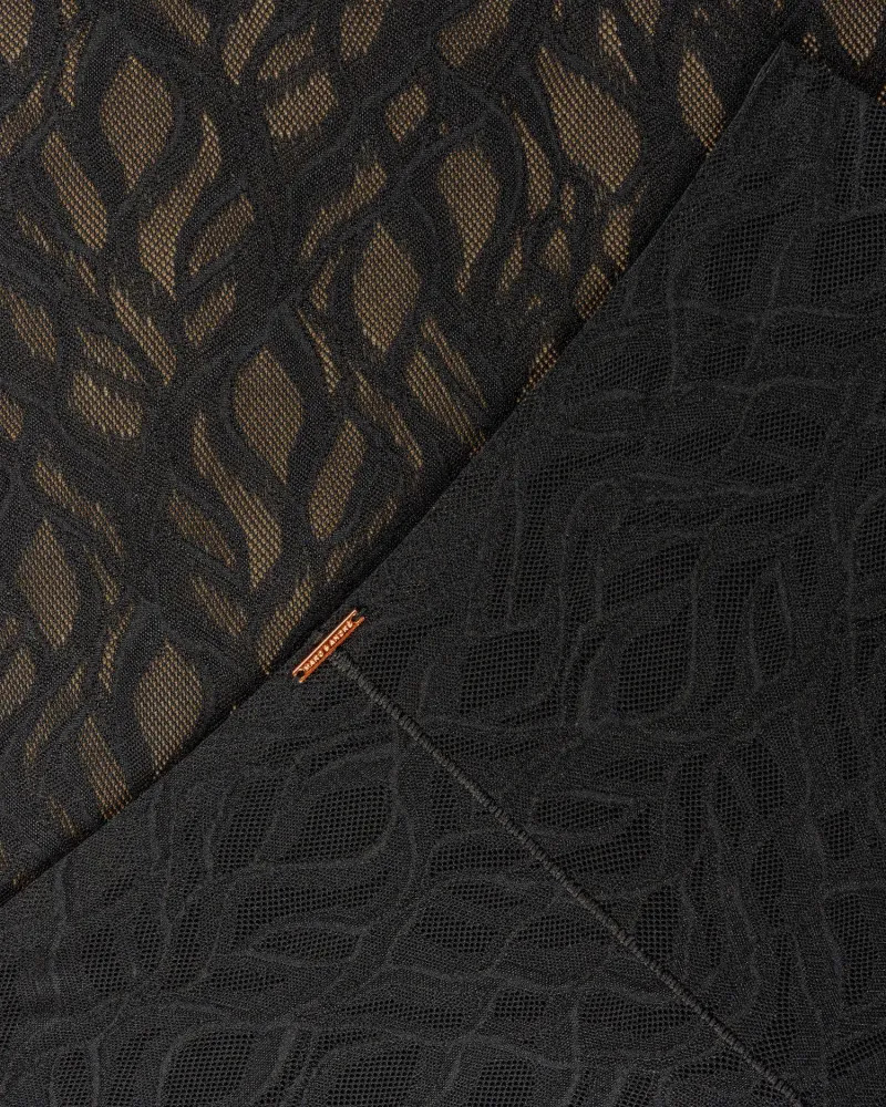 Безшевни черни бикини бразилиана Lacy Skin