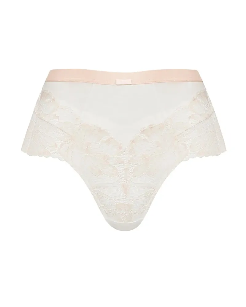 Бикини бразилиана висока талия Devotion, луксозно бельо от Marc and Andre