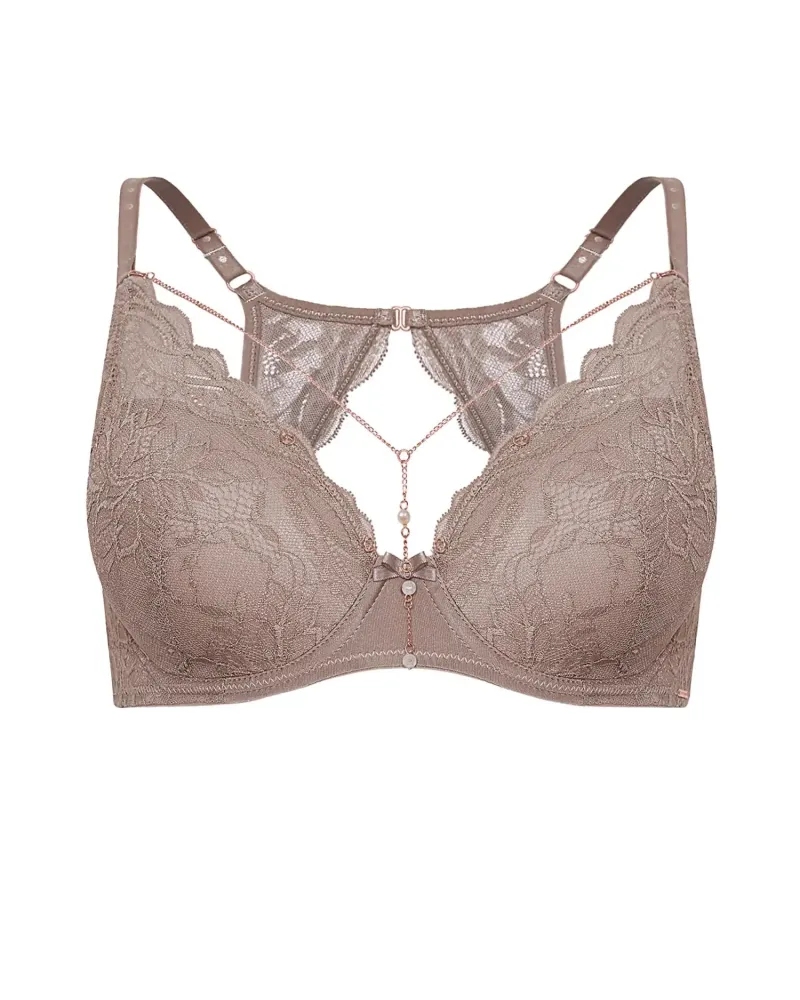 Сутиен с банели и полуподплатени чашки Charming