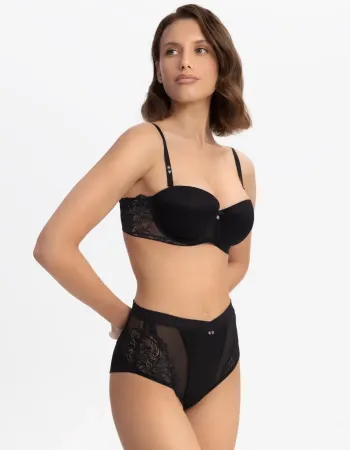 Бикини бразилиана с висока талия Enigma