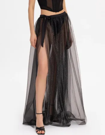 Дълга тюлена пола DEEP NIGHT