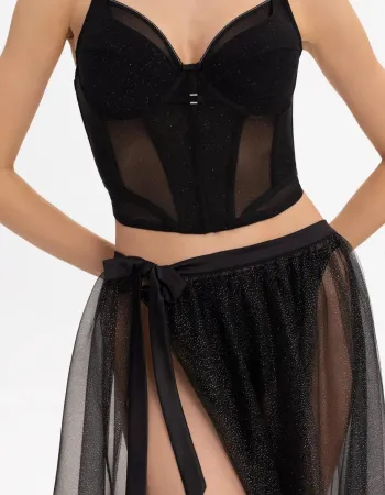 Дълга тюлена пола DEEP NIGHT