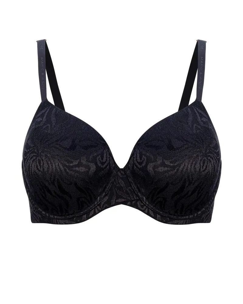 Сутиен с твърди чашки и банели Crystalline