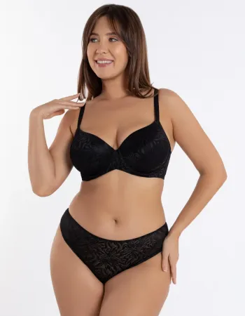 Сутиен с твърди чашки и банели Crystalline