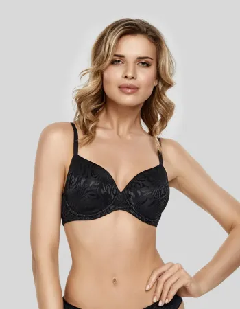 Сутиен с твърди чашки и банели Crystalline