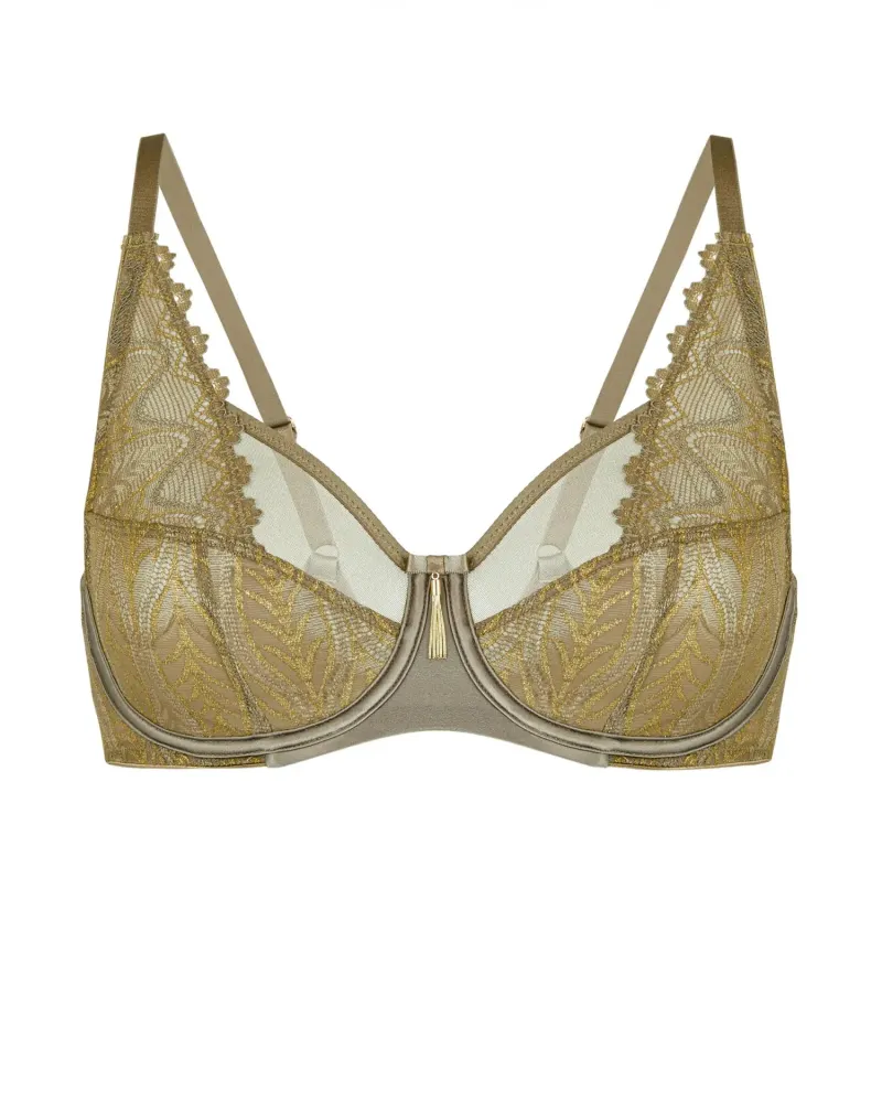 Сутиен с меки чашки с банели LUMINOUS