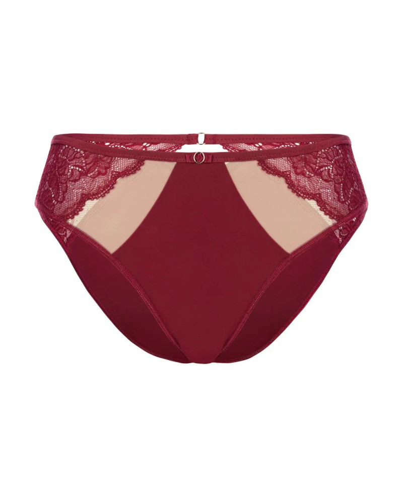 Бикини от дантела Radiant Ruby, луксозно бельо от Marc and Andre