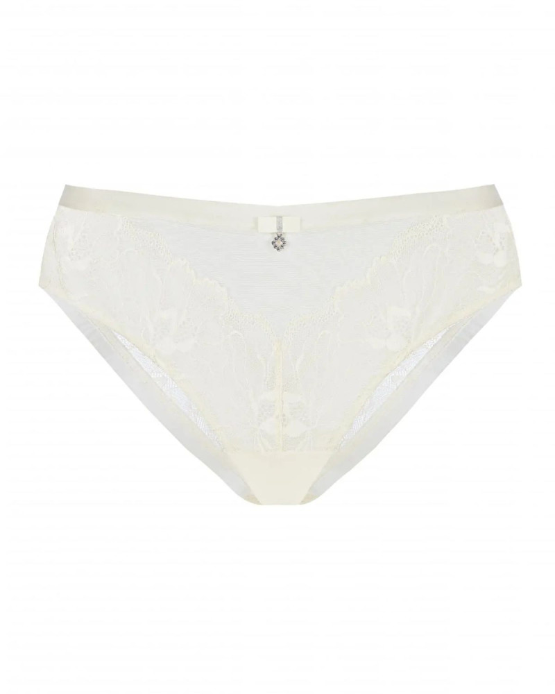 Бикини със средна талия Mystic Dahlia, луксозно бельо от Marc and Andre