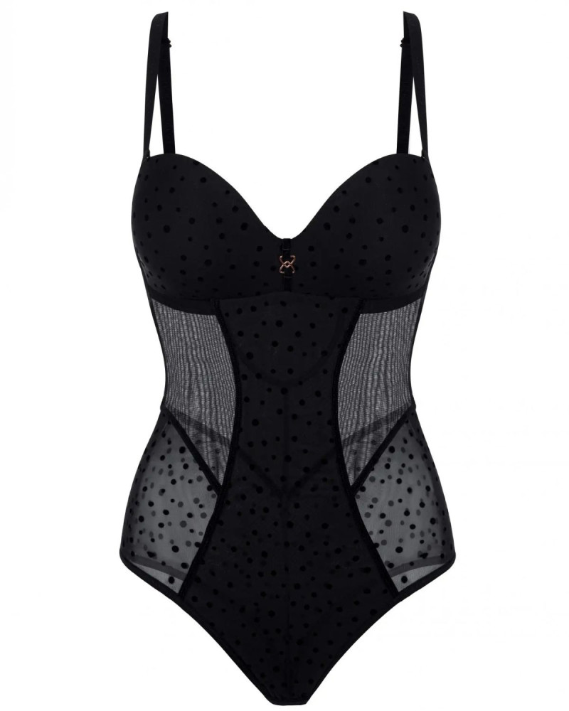 Дамско боди с Push Up, луксозно бельо от Marc and Andre